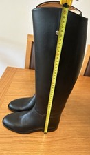 Sergio Grasso black leather riding boots size 38 Ladies