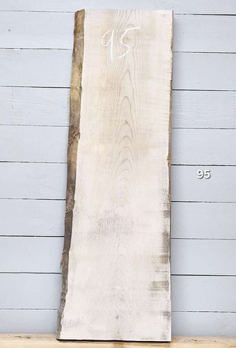 Live edge sycamore slab - edge,