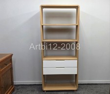 Ebbe Gehl for John Lewis Mira Wide 2 Drawer Bookcase, Oak/White RRP£699 (5236)
