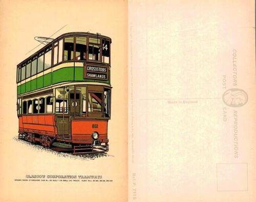 Vintage postcard glasgow - vintage,
