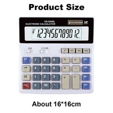 School Tilt Display Large Big Button Desktop Calculator Multifunction UK