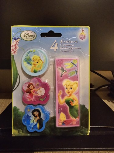 Disney fairies erasers pack - erasers, 4