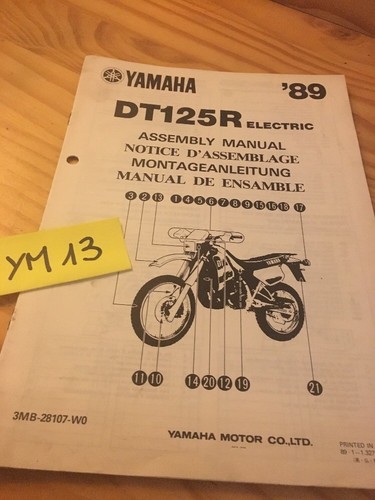 Yamaha dt125r electric - electric, 1989