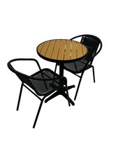 Outdoor Cafe Furniture Sets, Garden Bistro Furniture Sets for 2 Commercial Grade