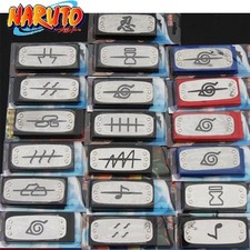 Anime Naruto Headband Leaf Village Konoha Kakashi Akatsuki Cosplay Costume Prop