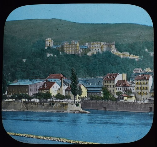 Heidelberg from the bridge - from,
