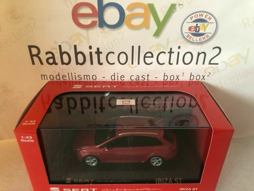 Die cast seat - ibiza, rossa"