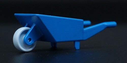 Playmobil wheelbarrow blue for - blue,