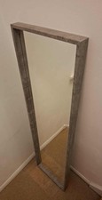 IKEA Nissedal 40x150cm Grey concrete effect wall mirror