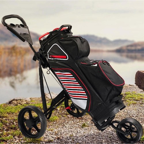 Wheel foldable golf - 3‑wheel, push