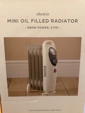 Mini 650W Oil Filled Radiator