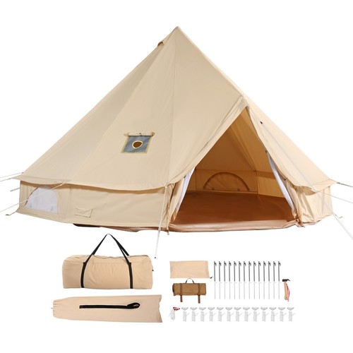Canvas bell tent 68ft - canvas,