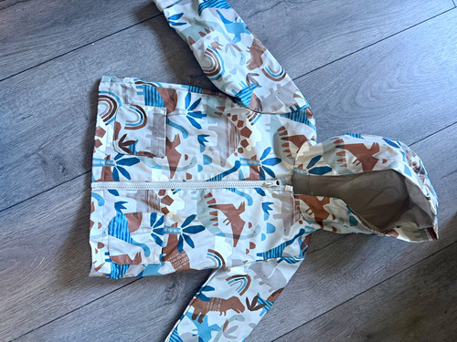 Baby hooded rain jacket - tu,