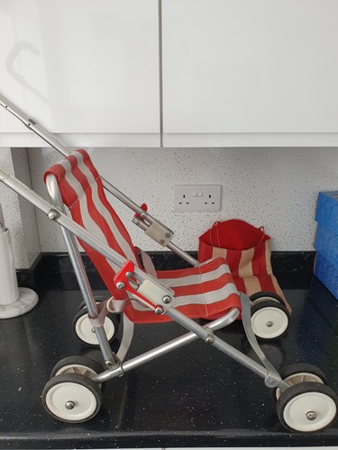 Vintage maclaren red white - maclaren,