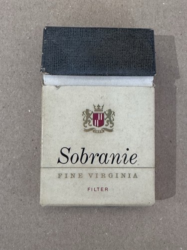 Vintage empty sobranie extra - sobranie,