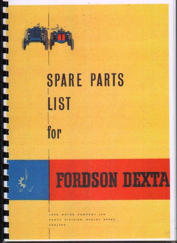 Fordson dexta tractor - "dexta",
