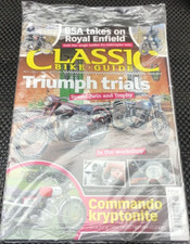 Classic Bike Guide Magazine April 2023 No 383 Triumph Trials Unopened 30638M100
