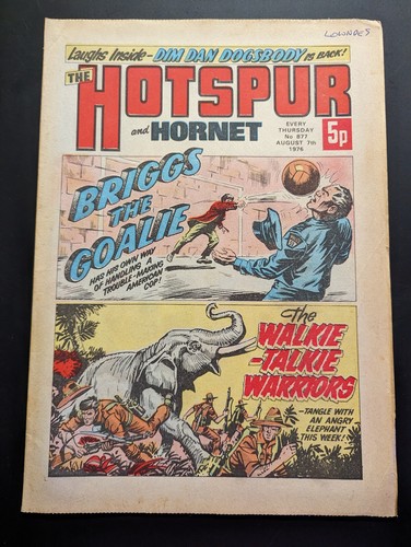 Hotspur and hornet comic - hornet,