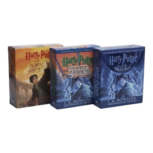Harry potter audiobook lot - harry,