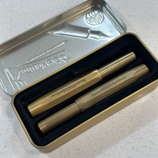 Kaweco Brass Sport Fountain Pen + rollerball Pen Set – Used, Excellent Condition