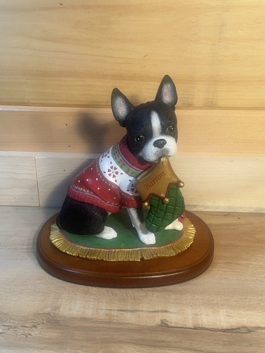 Danbury mint boston - mint, terrier