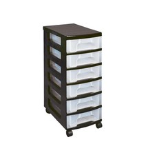 Black Durable Plastic Storage