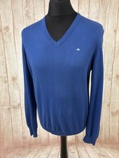 J Lindeberg Blue Melvin V Neck
