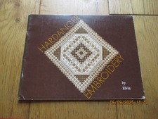 Hardanger Embroidery by Elvia Vintage Booklet 1978