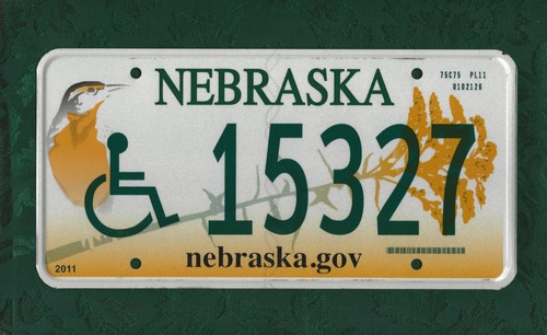 15327 nebraska blue badge - 15327,