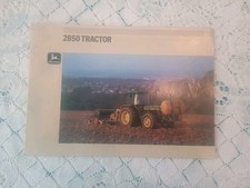 John Deere 2850 Tractor Brochure
