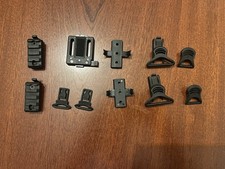 Airsoft Helmet Arc Rail Accessories Kit Picatinny Adapters Rail Set