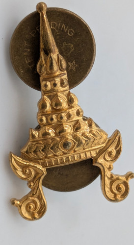 Thai chada small golde toned - thai,