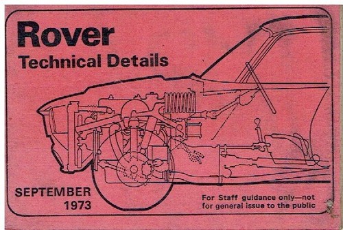 Rover 2200 auto p6b - rover, &