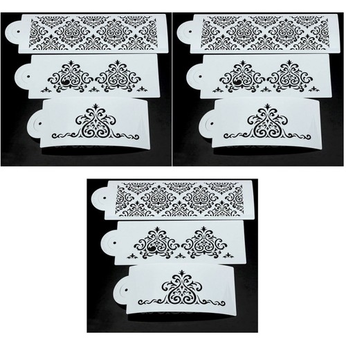 Pcs cake stencils sugar - cake,