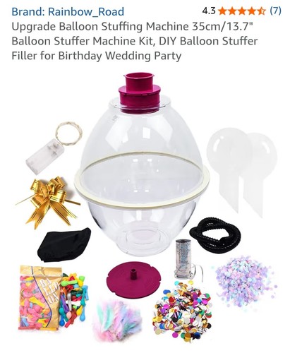 Balloon stuffing machine - balloon,