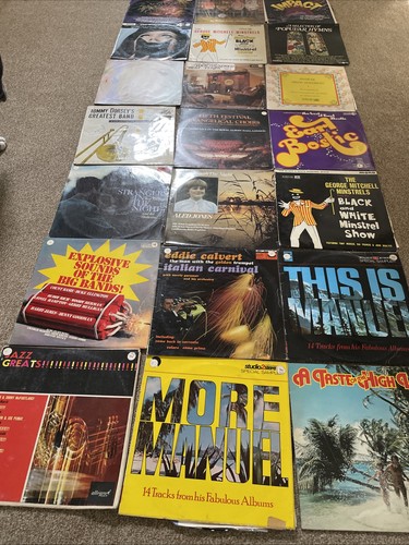 Job lot lp records - job,