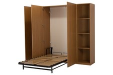 Double wall bed - wall, wardrobe