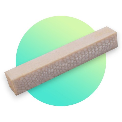 Cream dragon scale acrylic pen - cream,