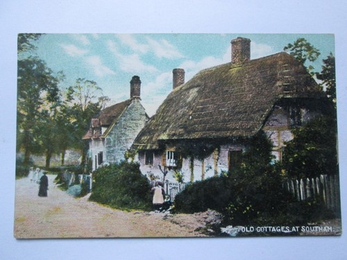 Old cottages southam - old, at