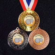 Petanque Medal & Ribbon