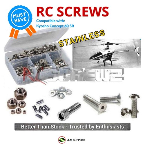 Rcscrewz stainless screw kit - rcscrewz,