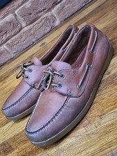 UK 8 Mens vintage Brown CLARKS