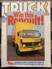 Truck magazine july 1981 - magazine,