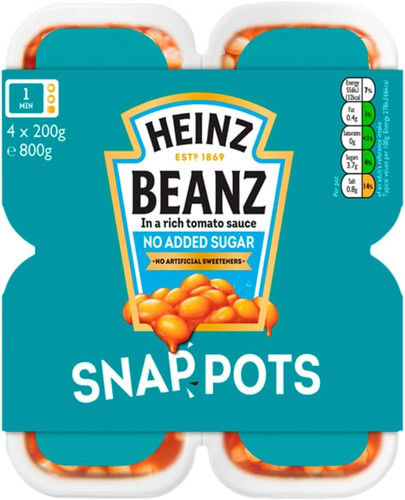 Heinz added sugar baked - no,