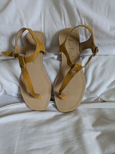 George mustard suede - mustard, toe
