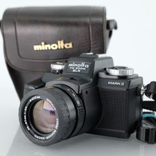 Minolta 110 Zoom SLR Mark II 110 Film Camera Compact Vintage Manual Focus Japan