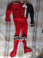 Power Rangers Spd Costume Retro Kids Classic- Red 