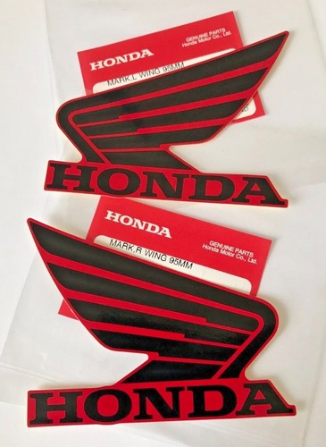 Honda wing fuel tank decal - honda,
