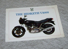 The hesketh v1000 motorcycle - the,