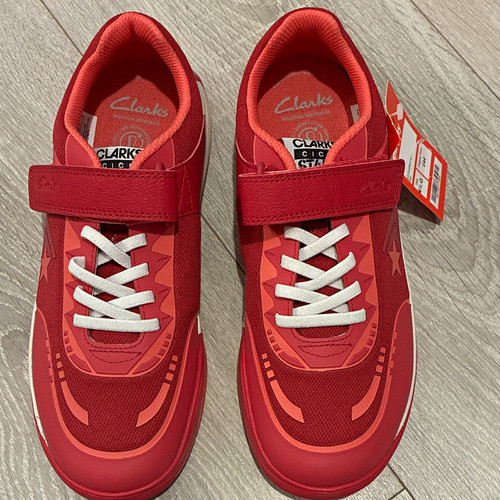 Clarks girls pink trainers uk - girls,